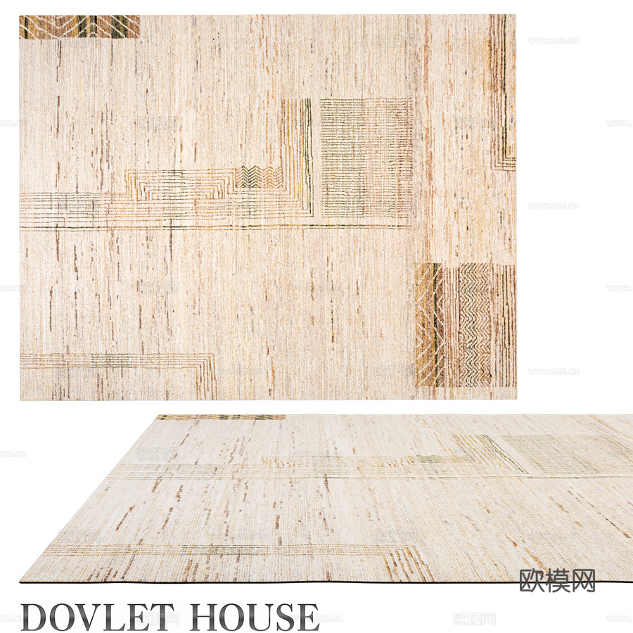 OM地毯 DOVLET HOUSE (art. 22322)3d模型下载
