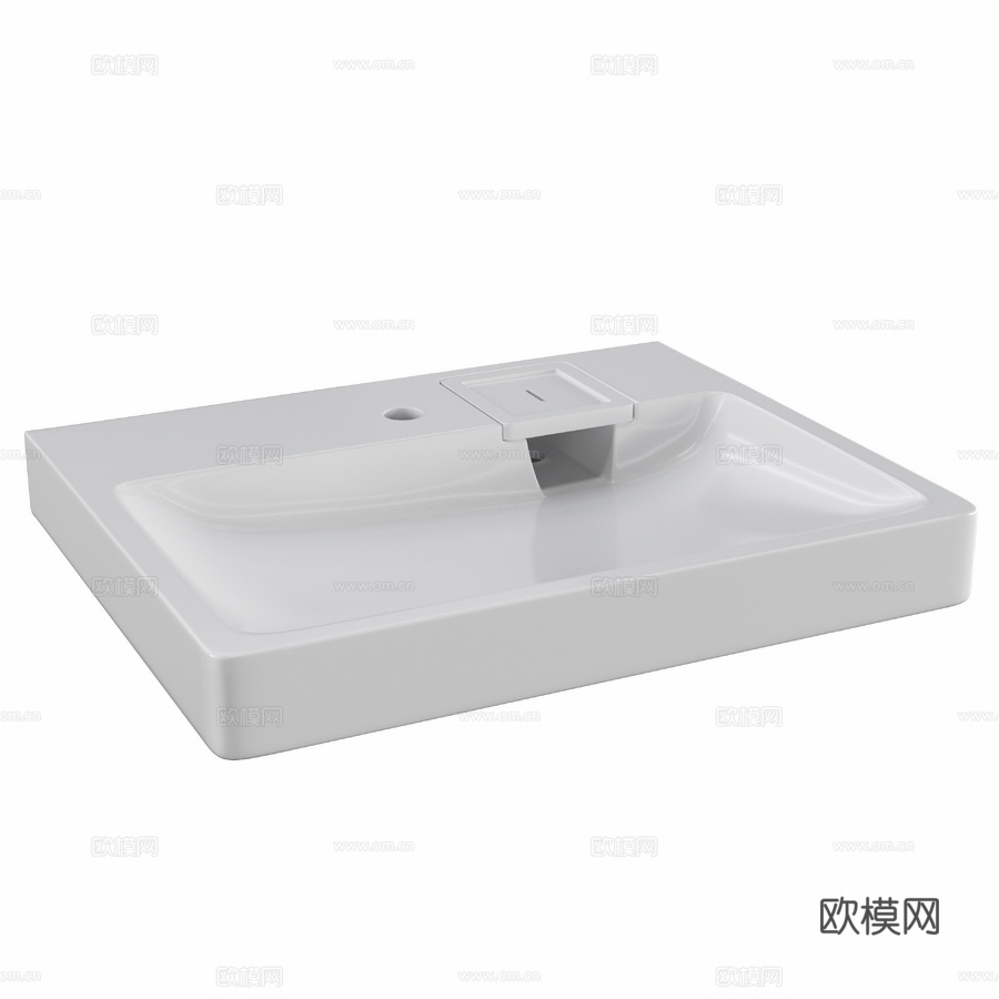 OM DIWO科洛姆纳RnDKS-50 50洗衣机专用水槽3d模型下载