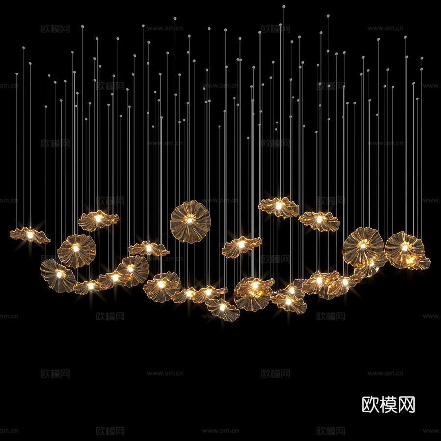 Vargov®设计照明组合 - LC04623d模型下载