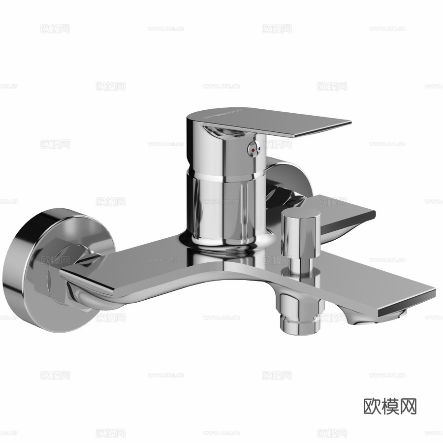 OM STWORKI Randers S19100CR 浴缸3d模型下载