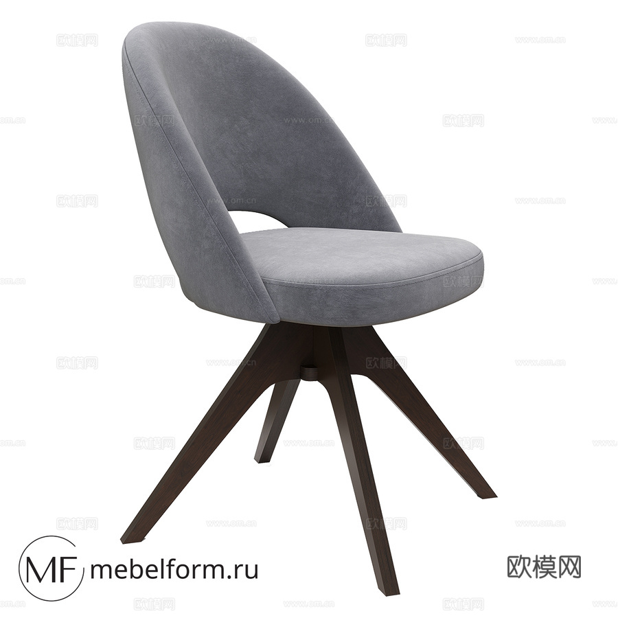 OM椅科威特360°3d模型下载