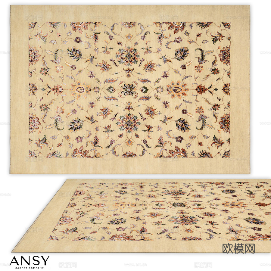 ANSY地毯（编号2162）3d模型