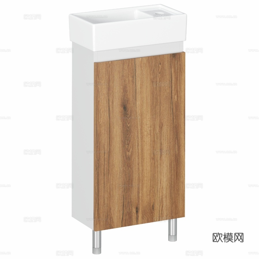 OM DIWO Kostroma 40 落地式带水槽柜3d模型下载