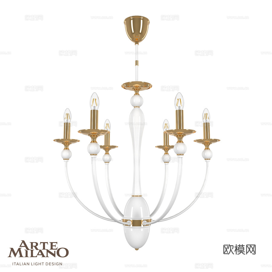 OM Lamp Arte Milano 810402.02.3d模型下载