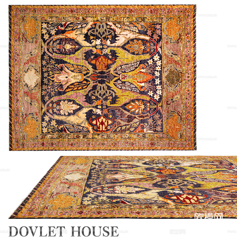 OM地毯 DOVLET HOUSE (art. 22065)3d模型
