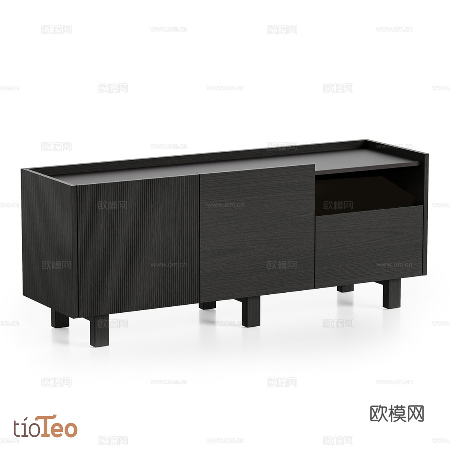 OM tioTeo 电视柜 Aramil3d模型下载