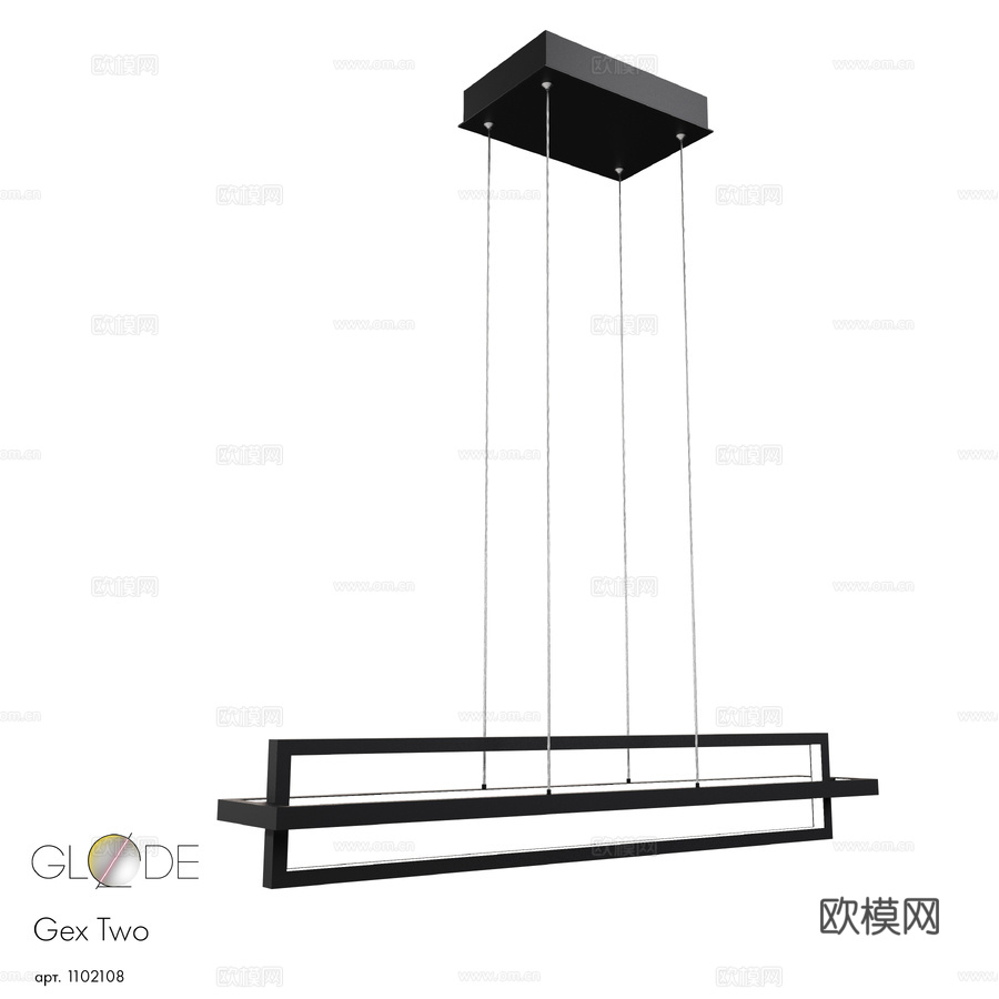 GLODE Gex 双灯3d模型下载