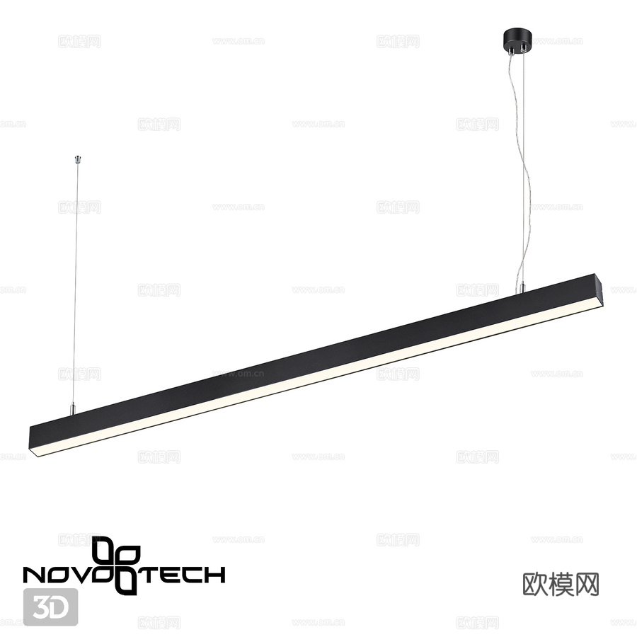 LED吸顶吊灯 Novotech 358865-3d模型下载