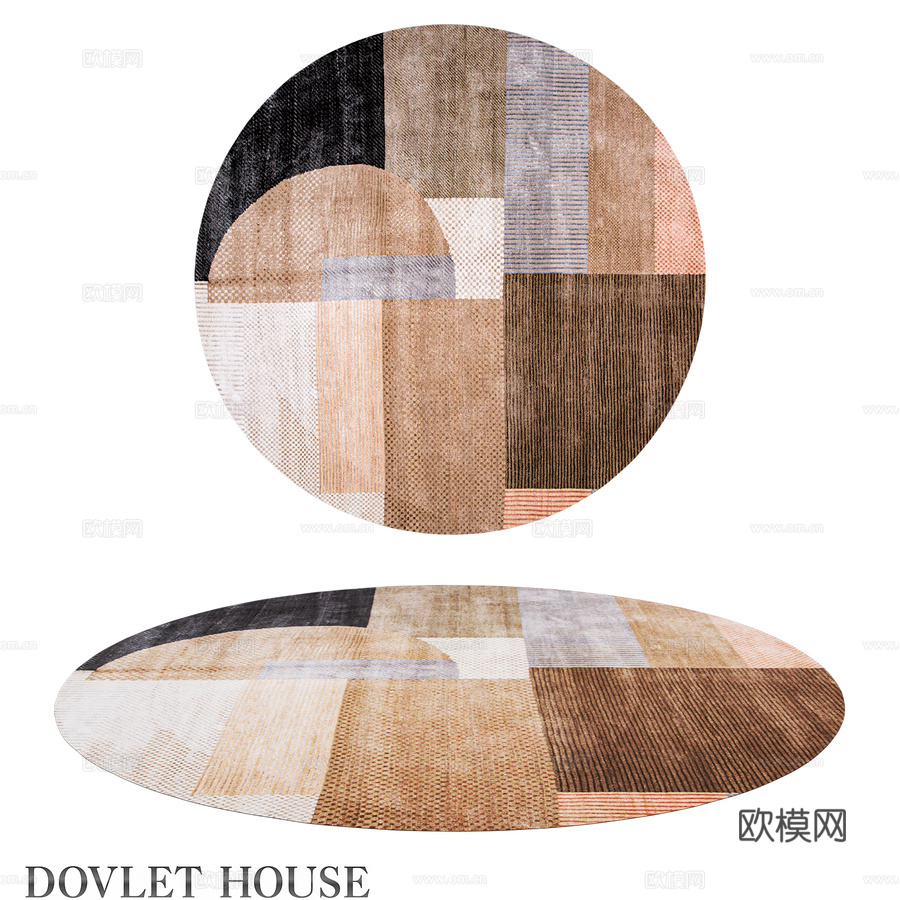 OM地毯 DOVLET HOUSE (art. 22434)3d模型下载