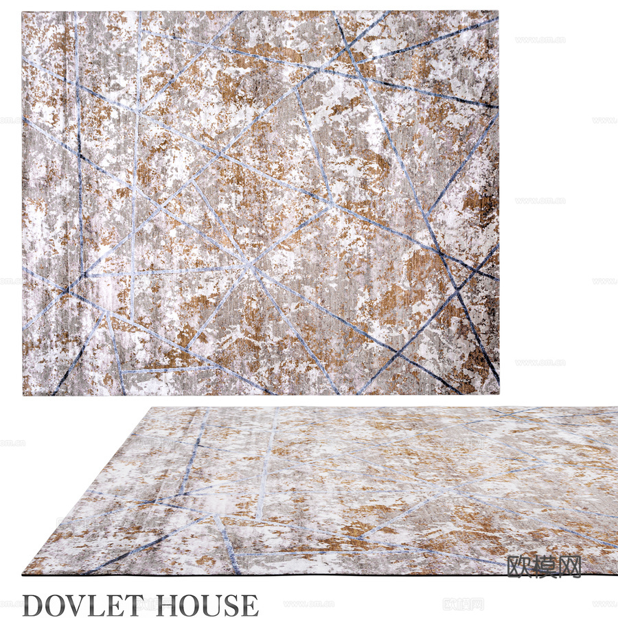 OM地毯 DOVLET HOUSE (art. 22257)3d模型下载