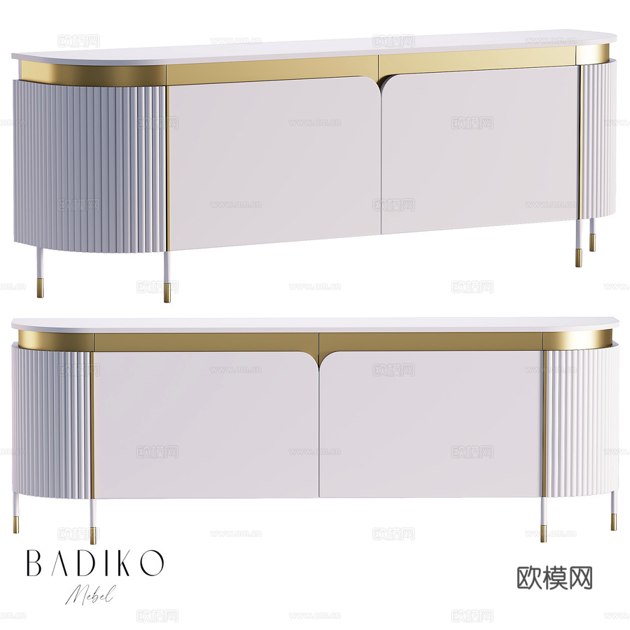 OM电视柜Casa Cuore3d模型下载