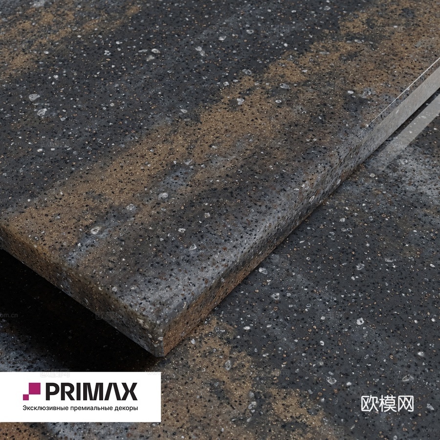 OM亚克力石材PRIMAX - M 531 牡蛎奢华3d模型下载