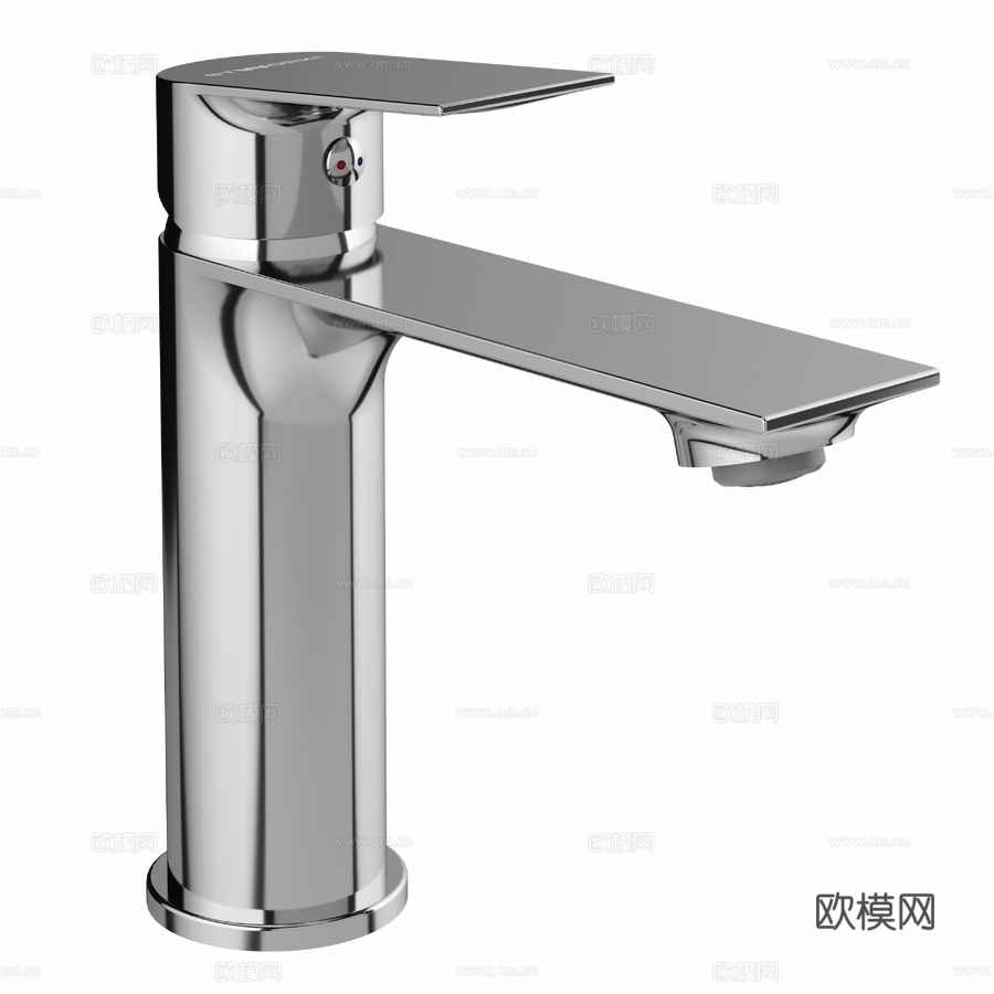 STWORKI Randers S19010CR 镀铬面盆用3d模型下载