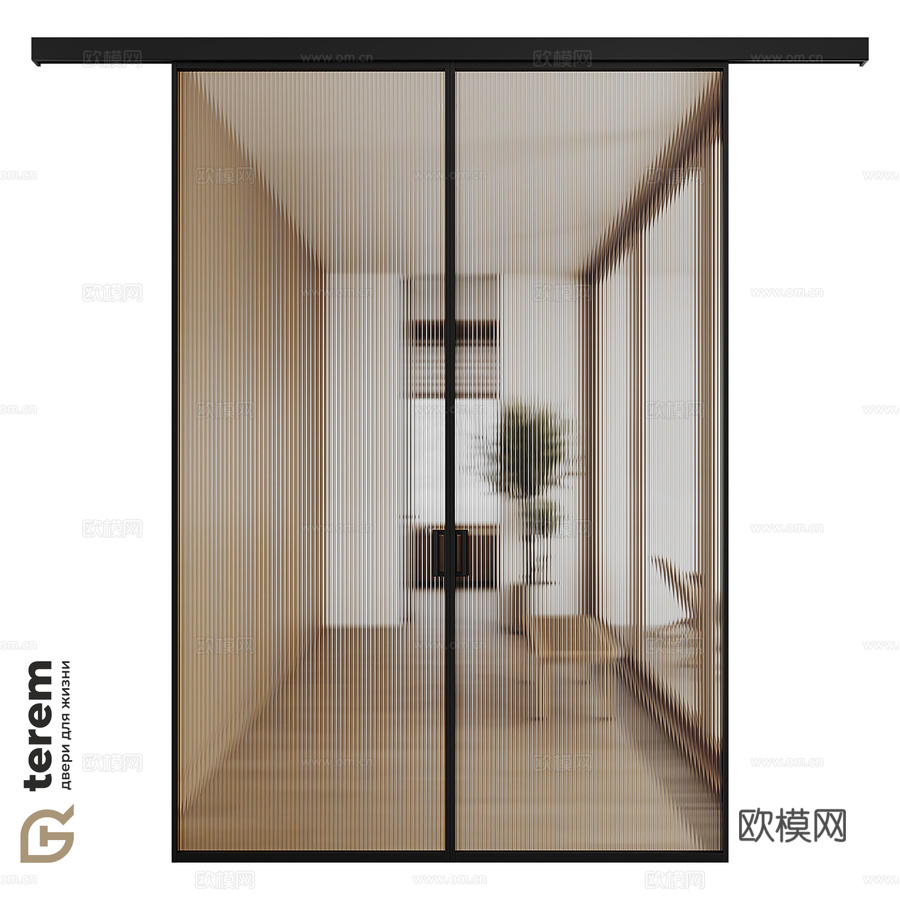 室内门工厂Terem滑动隔断M3d模型下载