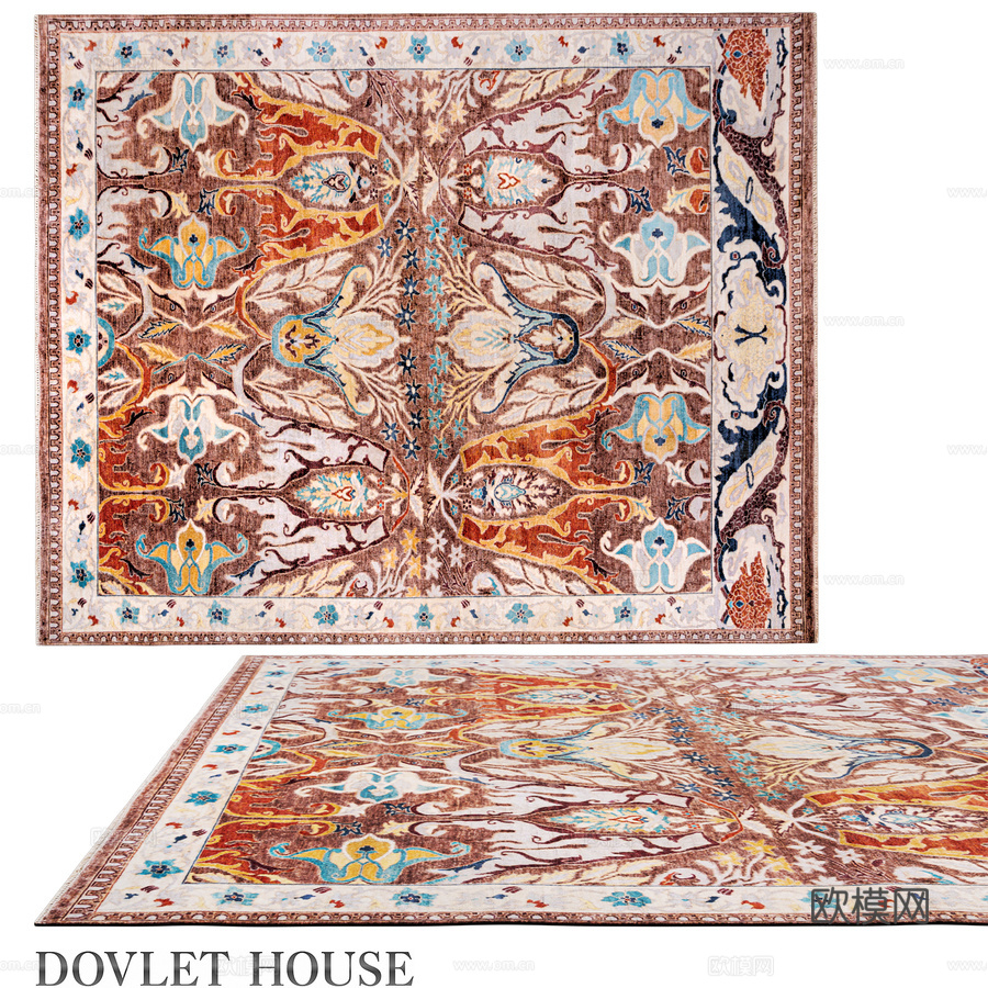 OM地毯 DOVLET HOUSE (art. 22121)3d模型下载