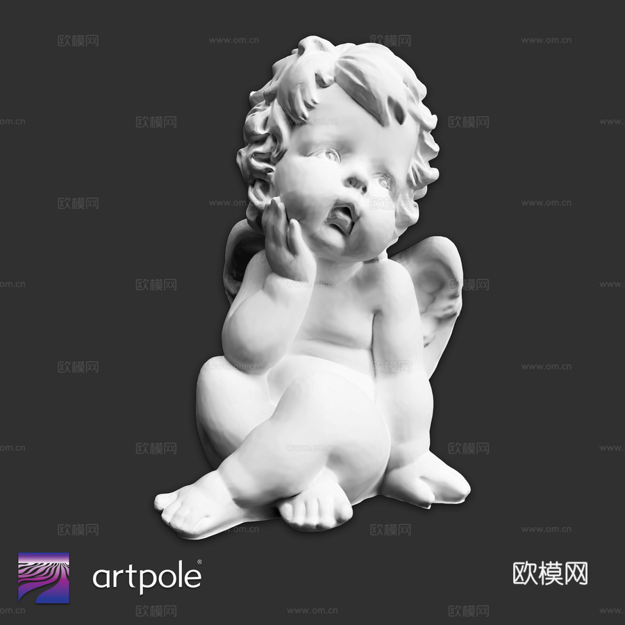 雕塑 SK-00143d模型下载