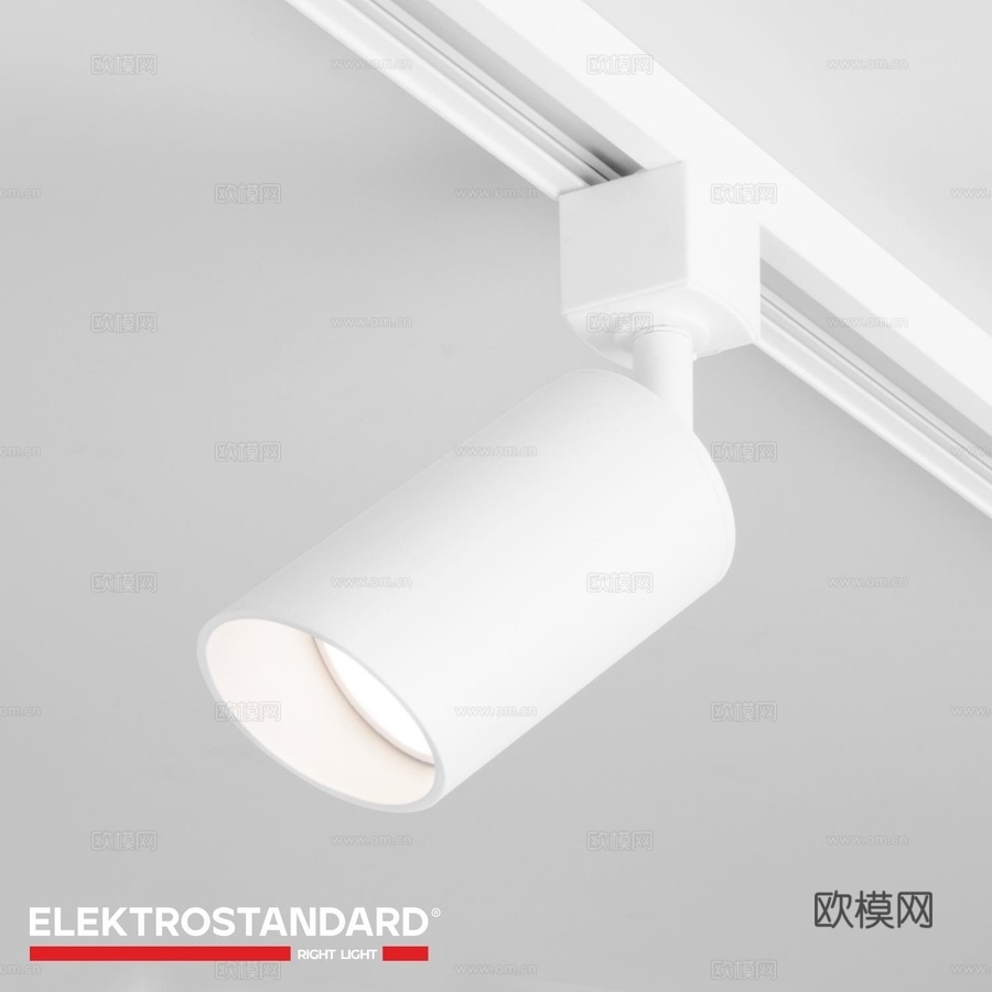 MRL 1006 天花灯 斜边 白色 GU103d模型下载