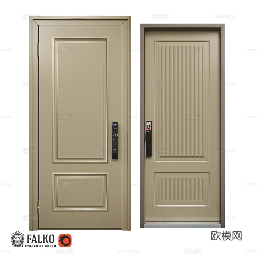 公寓门3d模型下载