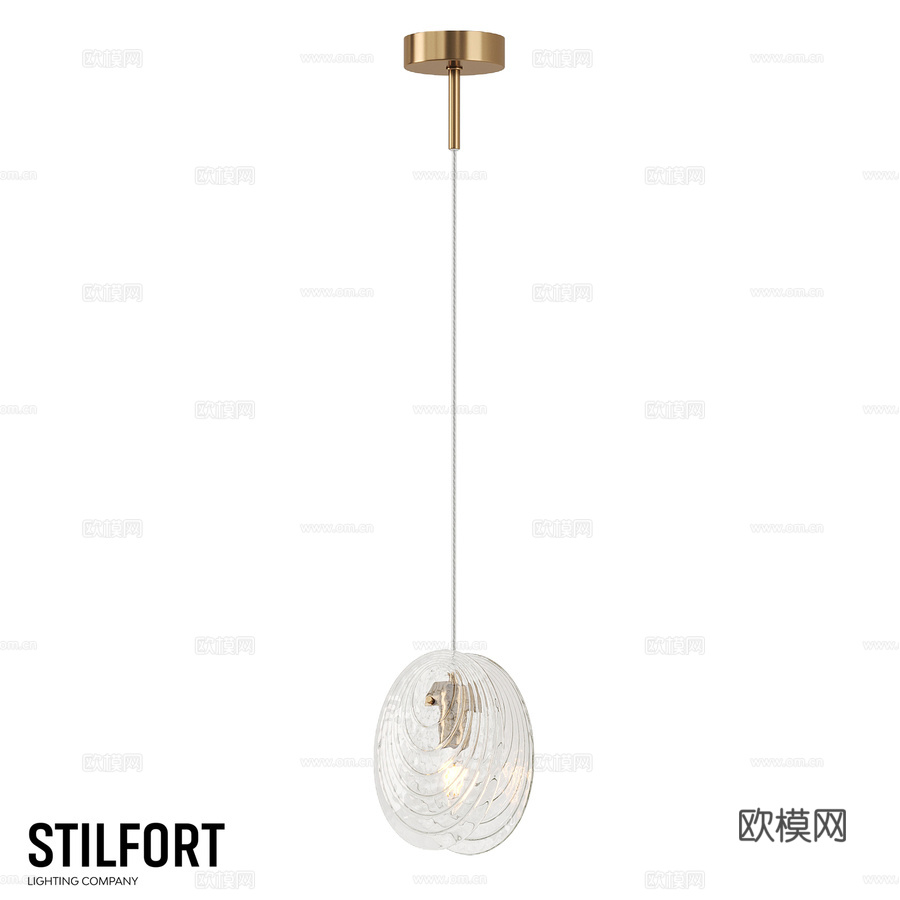 Stilfort吊灯，Aura系列3d模型下载
