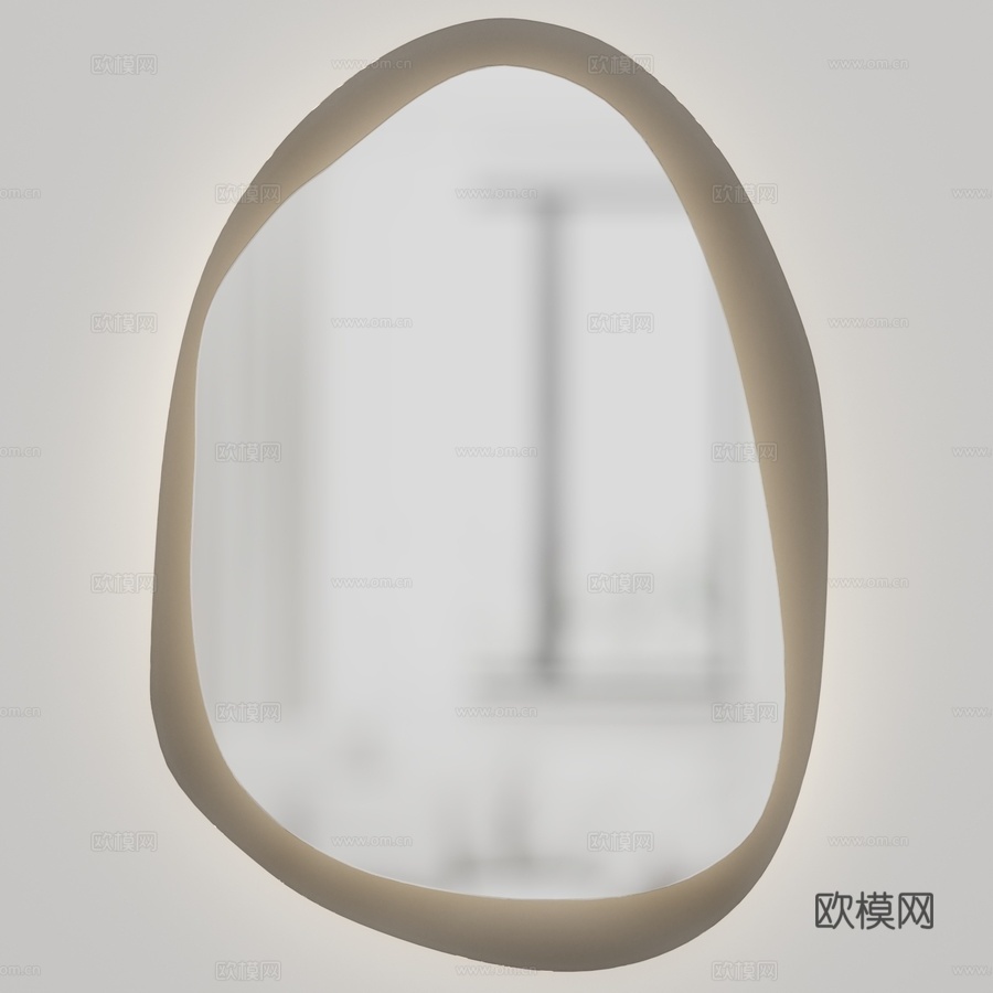 仙女座背光镜3d模型下载