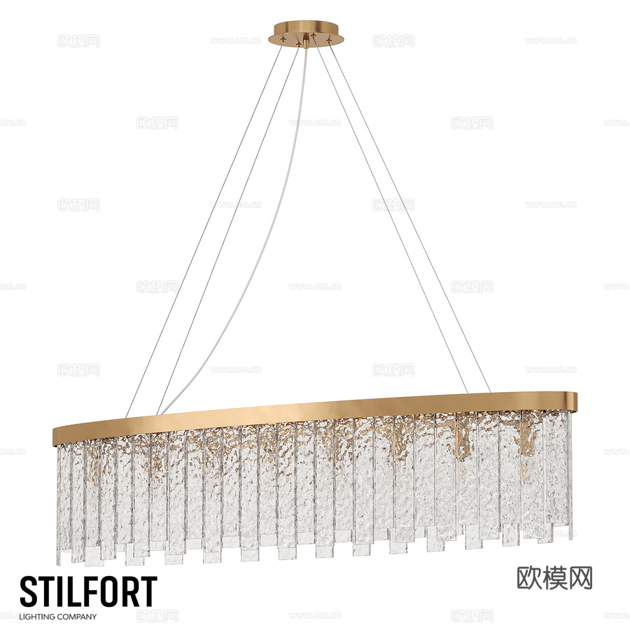 吊灯 Stilfort, Frostyle 系列3d模型下载