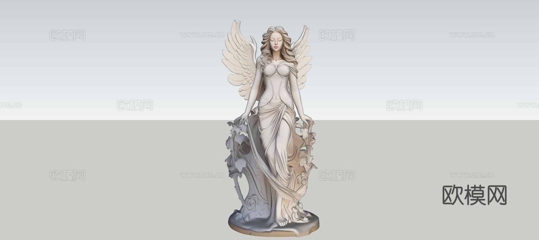 雕塑女神su模型