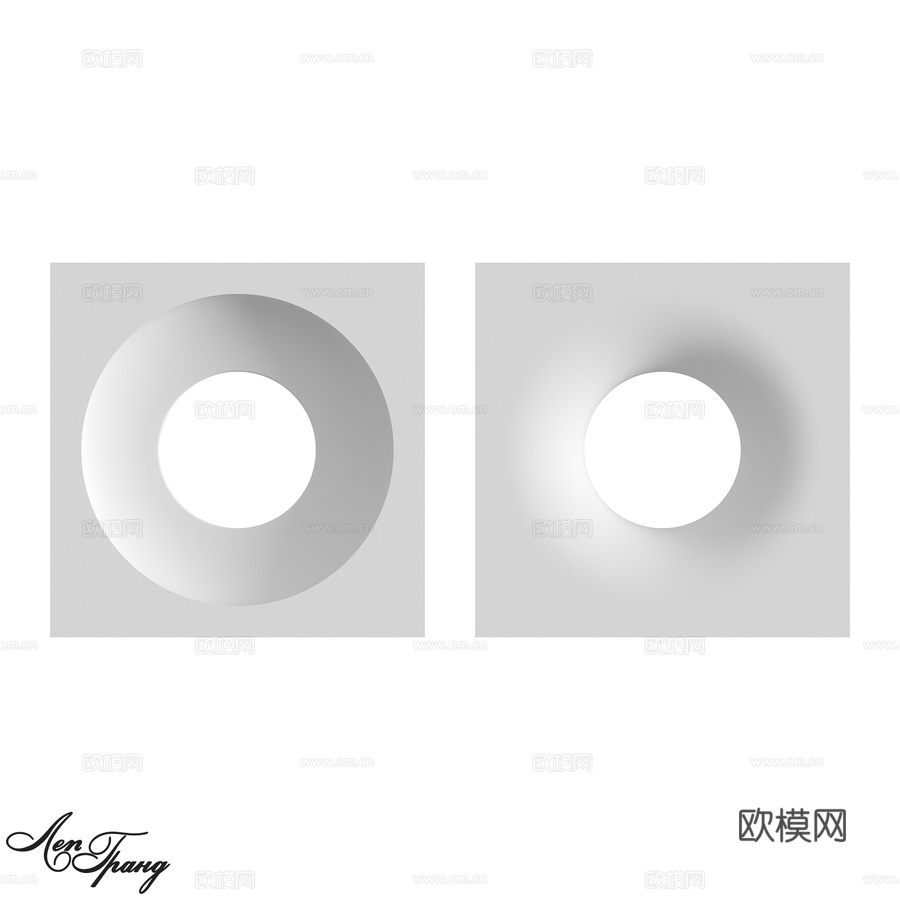 LepGrand 3D饰面板367号与368号3d模型下载