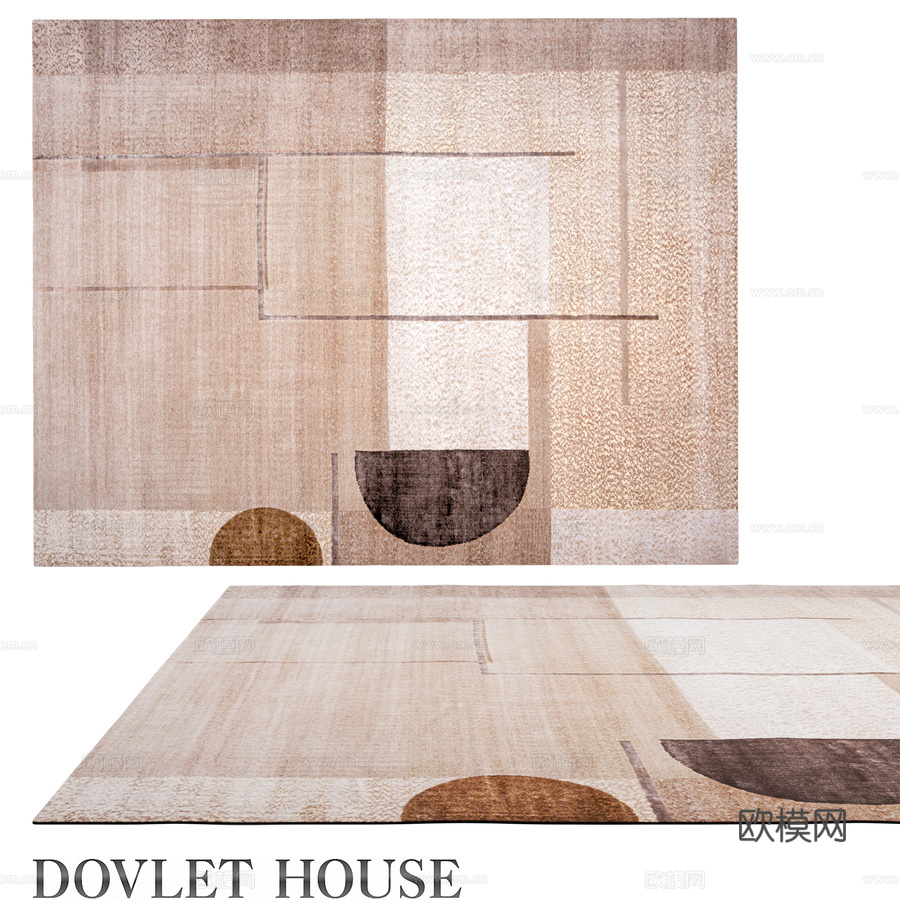 OM地毯 DOVLET HOUSE (art. 21327)3d模型下载