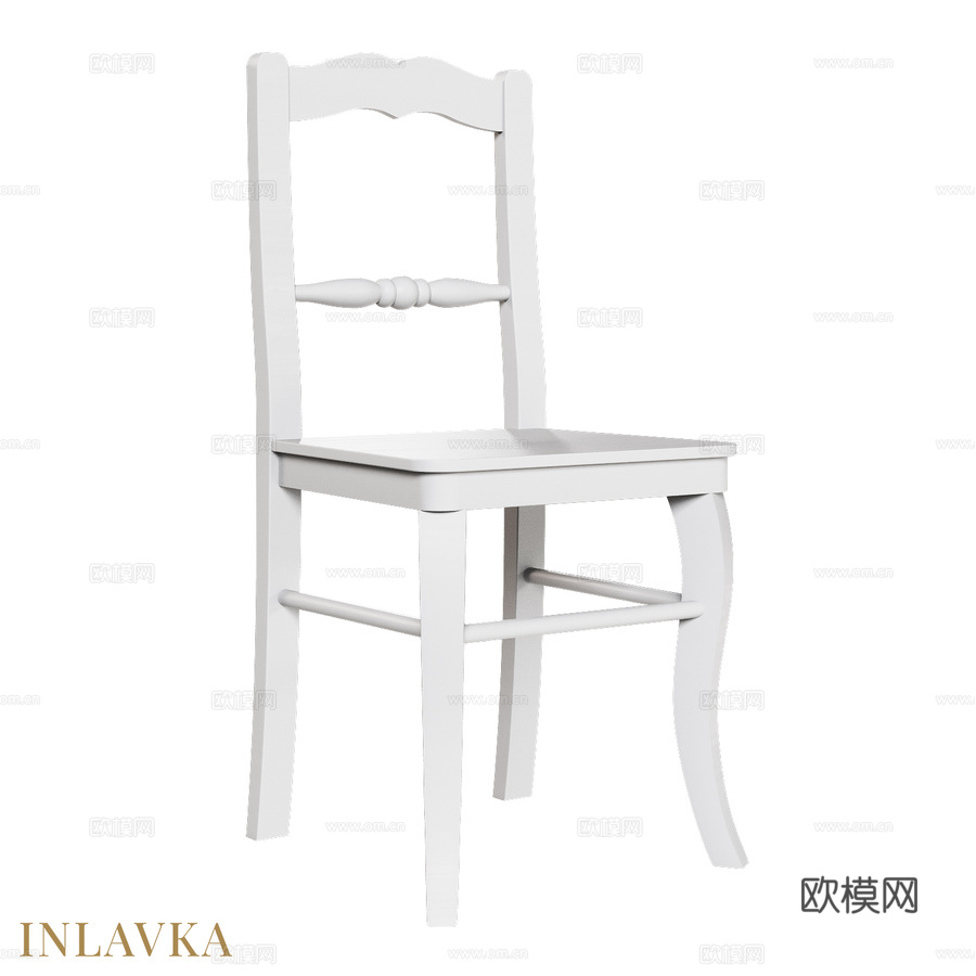 OM Chair in Scandinavian style3d模型下载