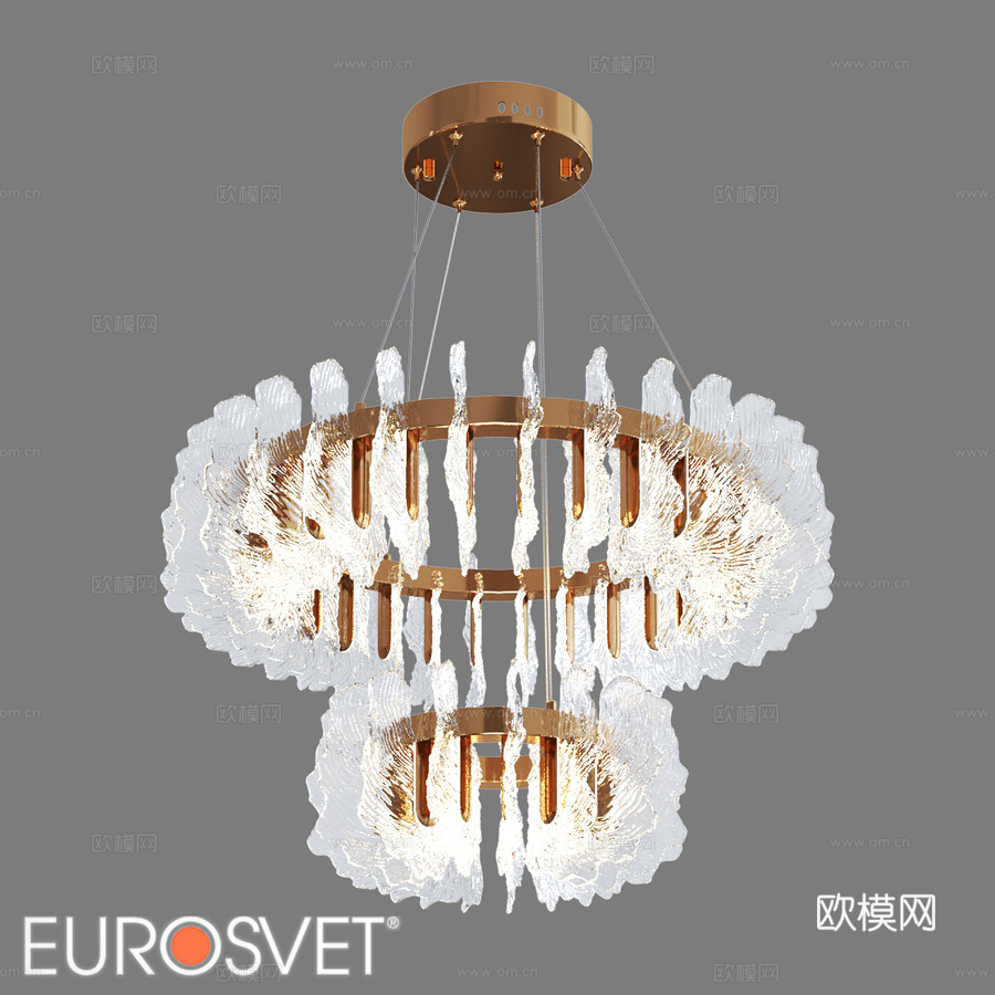 OM LED吊灯 Bogate s 90374 2 Farf3d模型下载