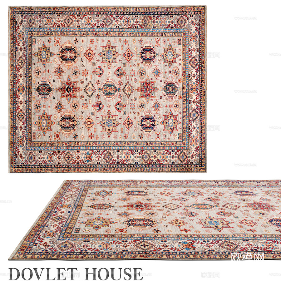OM地毯 DOVLET HOUSE (art. 21206)3d模型