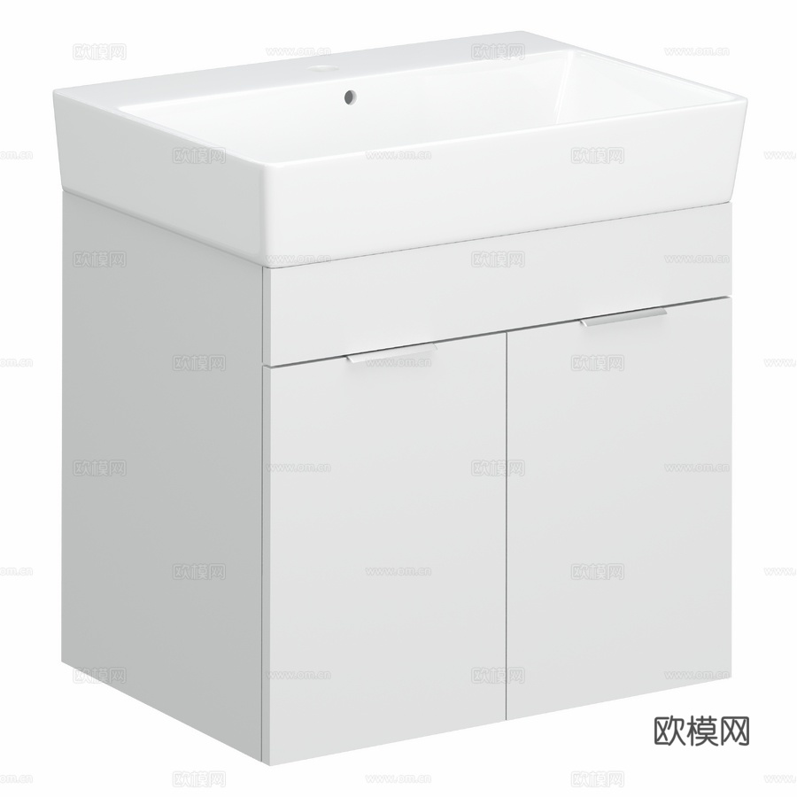 OM 带水槽柜 DIWO Anapa 60 壁挂式3d模型下载
