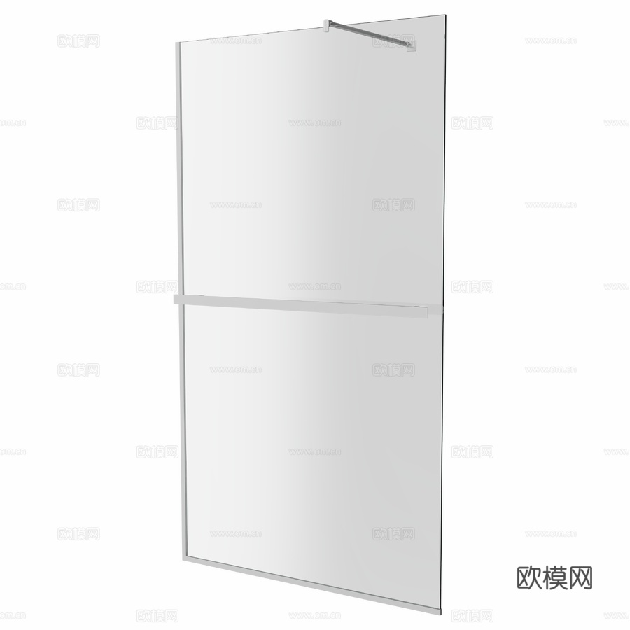 OM淋浴隔断DIWO Elista 110厘米3d模型下载