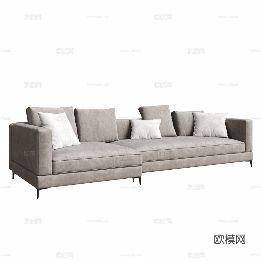OM沙发梅洛迪亚3d模型