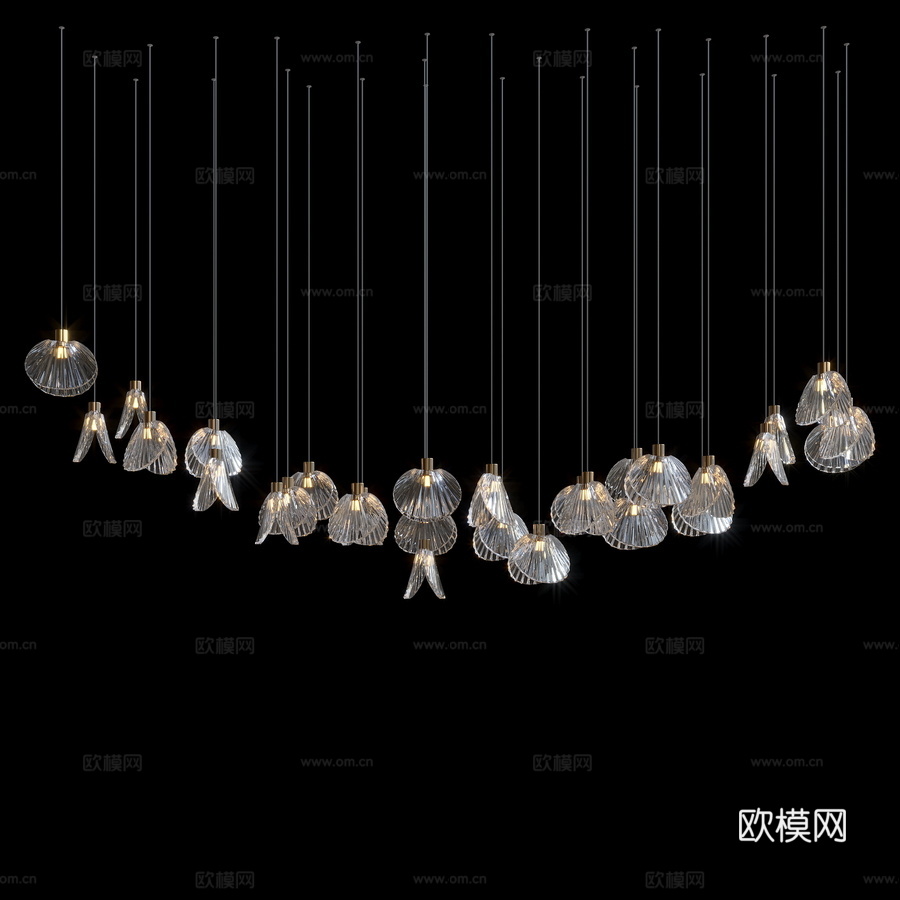 Vargov®设计照明组合 - LC04483d模型下载