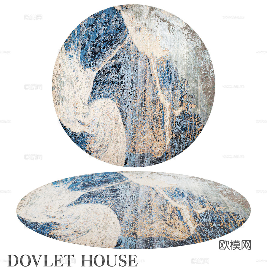 OM地毯 DOVLET HOUSE (art. 20633)3d模型