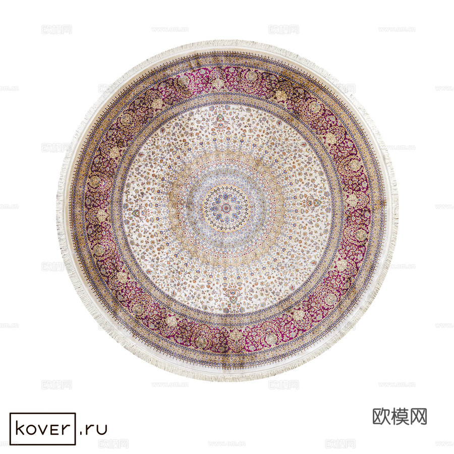 地毯“QUM-L” Kover.ru Art de Vivr3d模型