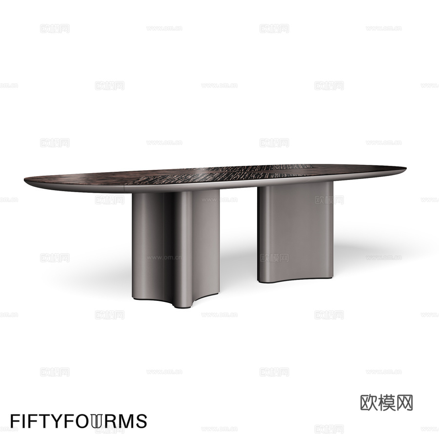 FIFTYFOURMS Metaform Duo 双人桌3d模型下载