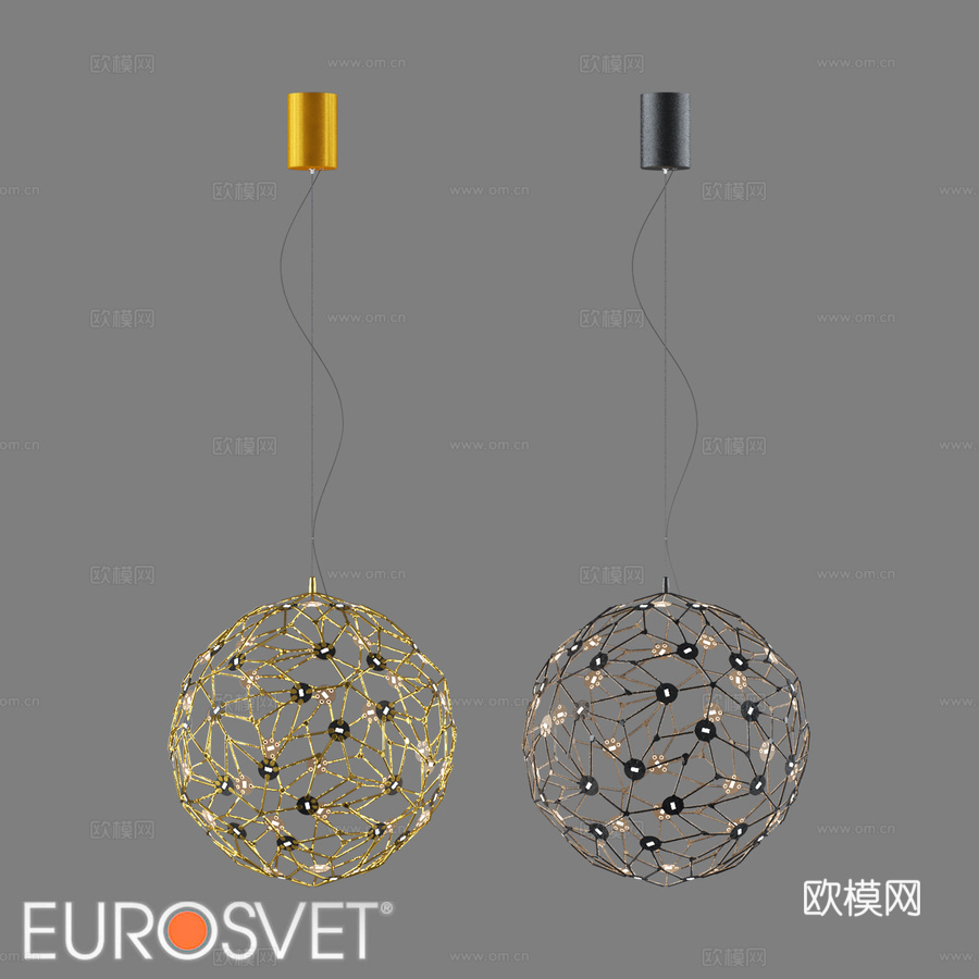 OHM 悬挂式LED灯 Bogate s 451 1 Ali3d模型下载