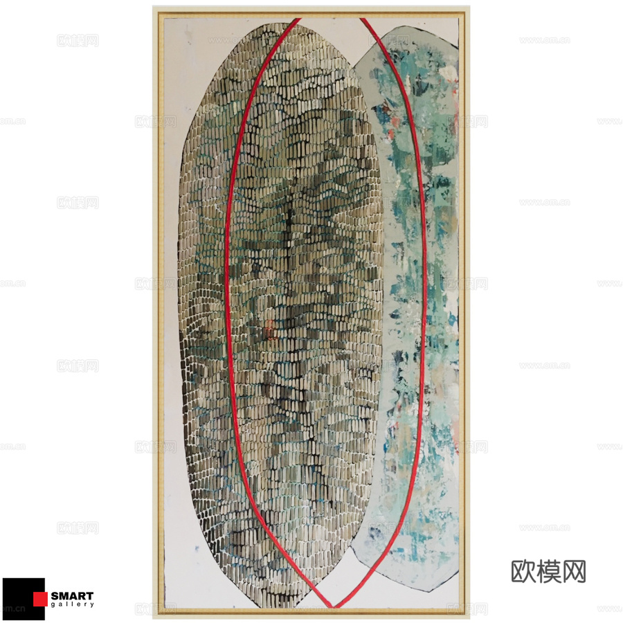 SMART GALLERY OM绘画《森林生活》3d模型下载