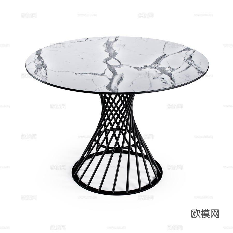 洛克厨房餐桌3d模型下载