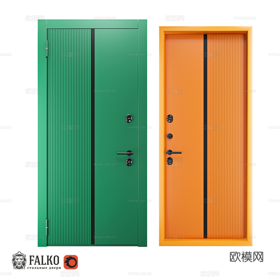 公寓门3d模型下载