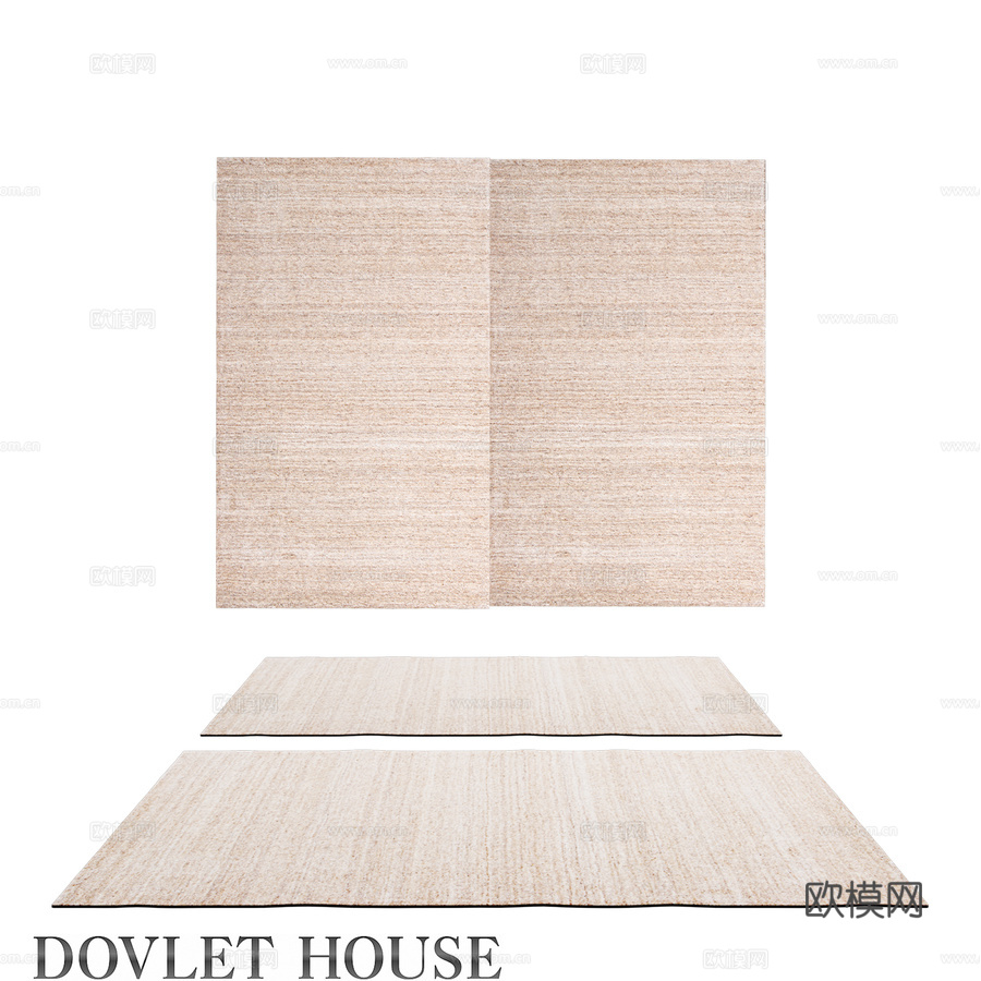 OM地毯 DOVLET HOUSE (art. 21387)3d模型下载