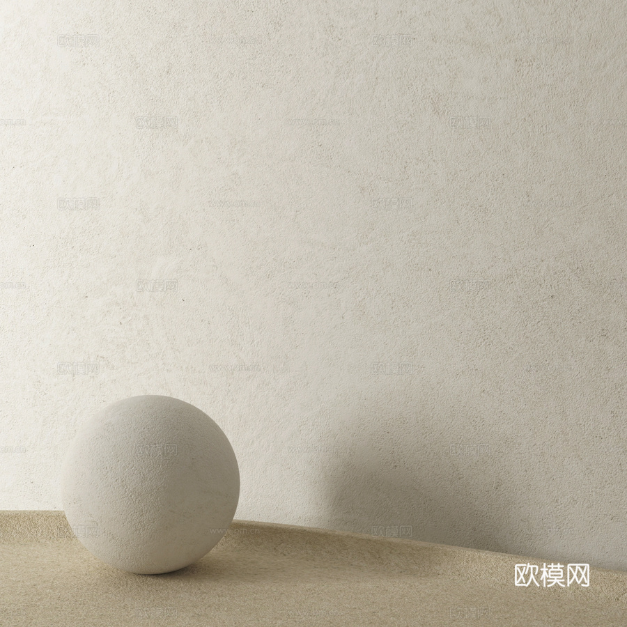 基于Antico的装饰性涂层mka涂料3d模型下载