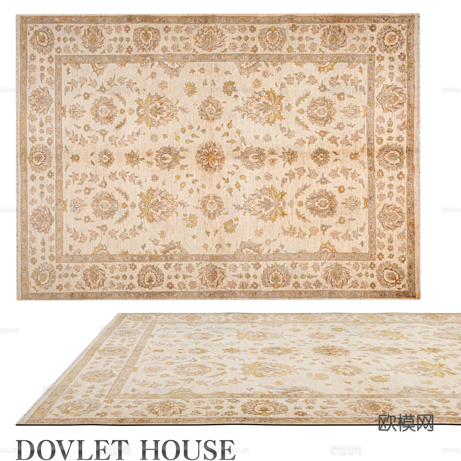 OM地毯 DOVLET HOUSE (art. 21240)3d模型下载