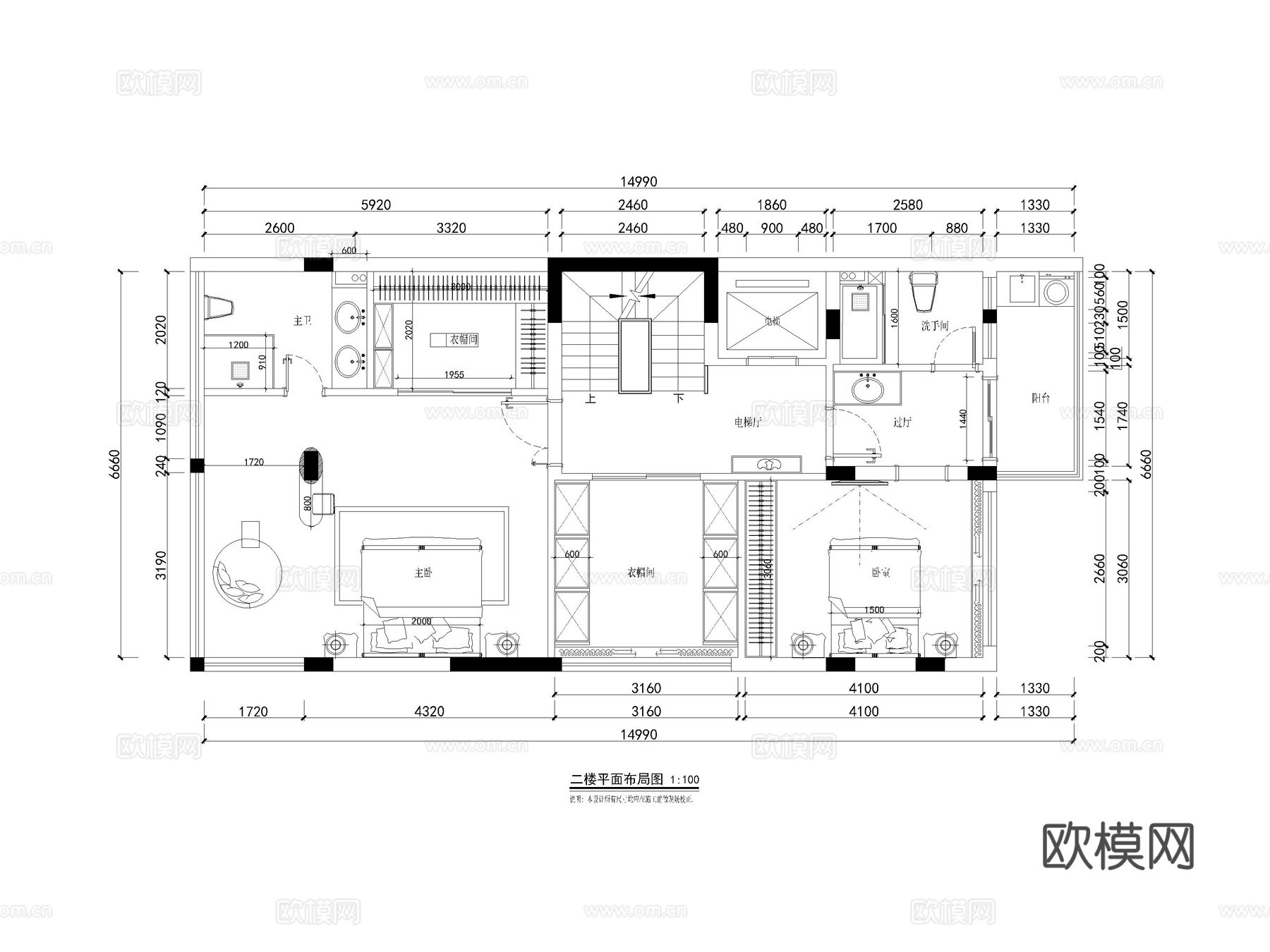 400平 独栋高档私人别墅最新全套施工图cad施工图