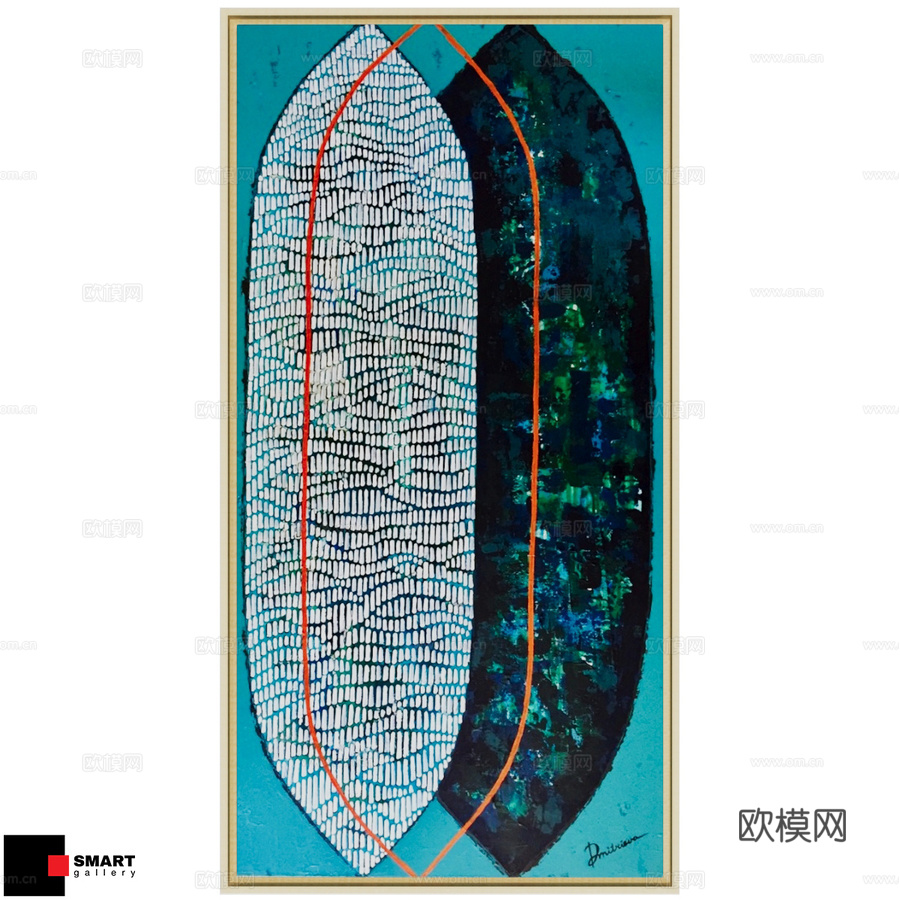 SMART GALLERY出品OM绘画寒夏3d模型下载