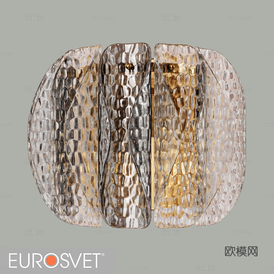 OHM玻璃扩散器壁灯365 2 Callas3d模型下载