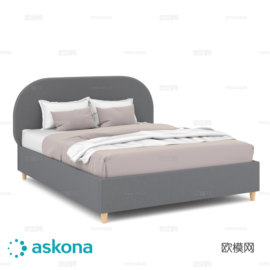 床 Dora3d模型下载