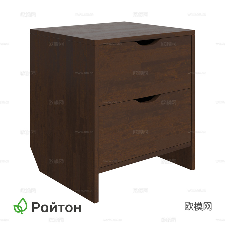 Vesta-R-2抽屉柜3d模型下载